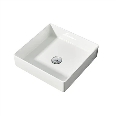 White Bathroom Vessel Sink